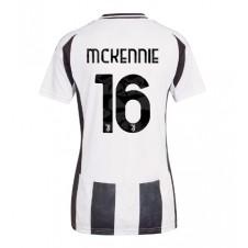 Juventus Weston McKennie #16 Hjemmedrakt Kvinner 2024-25 Kortermet